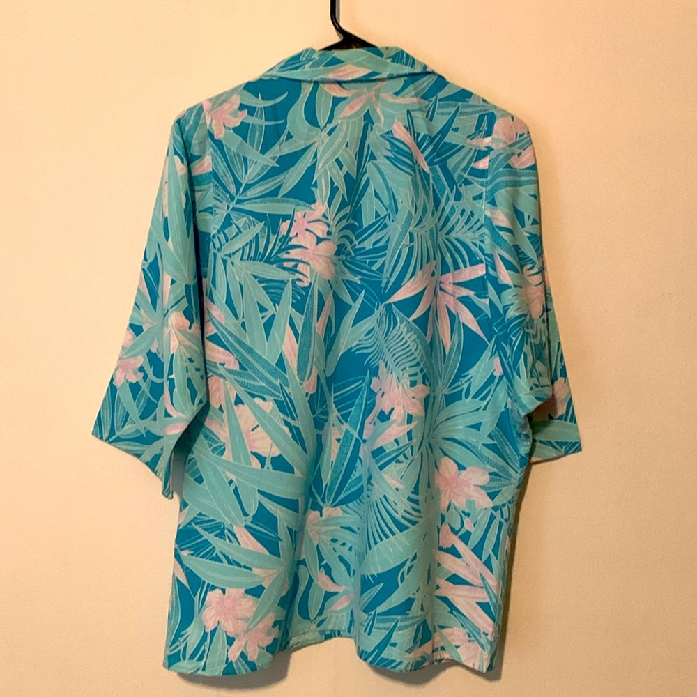 🔥SALE🔥Cabrais Vintage Womens Tropical Print Shirt - Picture 4 of 6